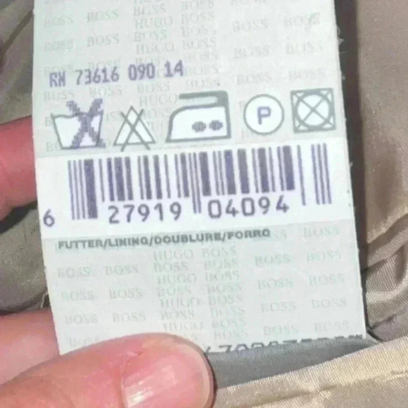 HUGO BOSS SCORSESE/MOVIE 100%SCHURWOLLE VIRGIN WOOL SUIT JACKET BLAZER - Picture 7 of 16